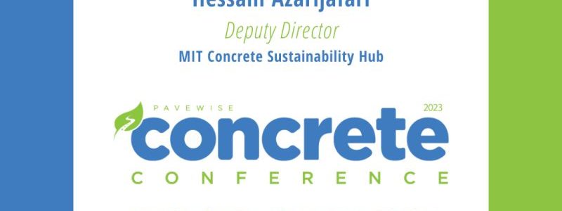 Hessam AzariJafari to present at PaveWise Concrete Conference