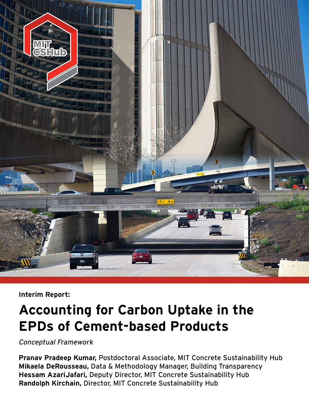 Interim Report: Accounting for Carbon Uptake in the EPDs of Cement-based Products